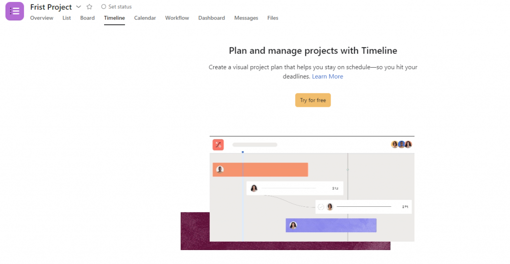 asana views menu
