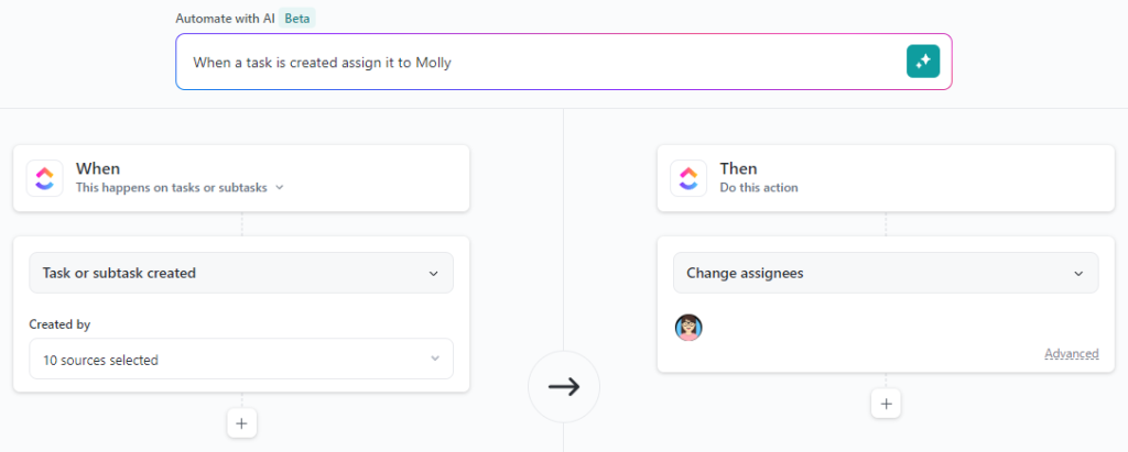 ClickUp AI - Automation