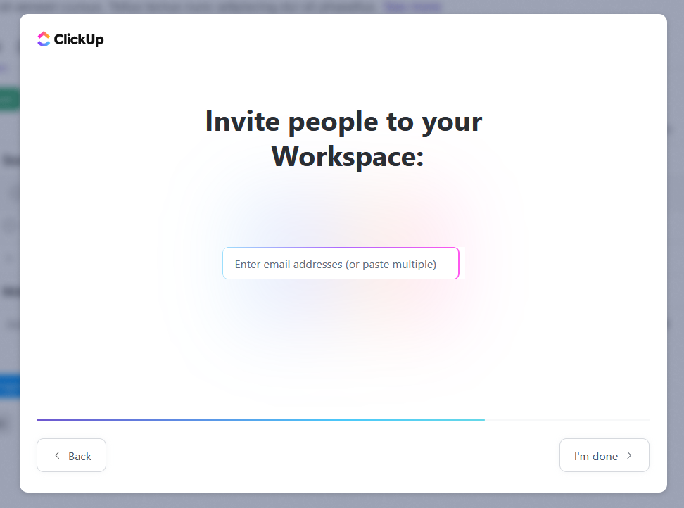 Invite people to workspace