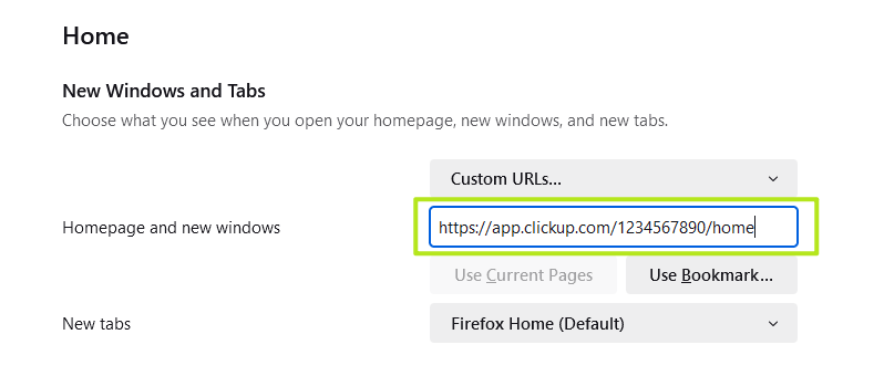 paste your url 