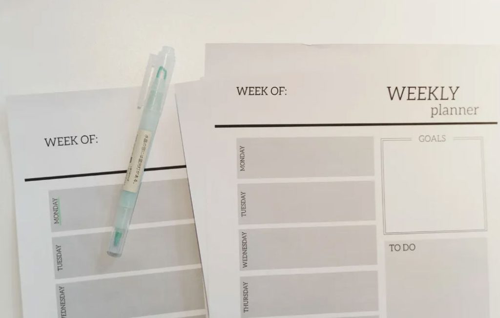 free planner