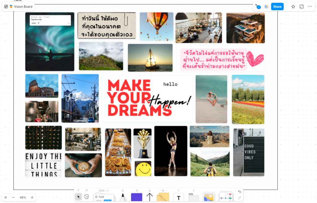 Whiteboards - Vision Board