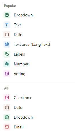 Custom Fields - ClickUp - 1